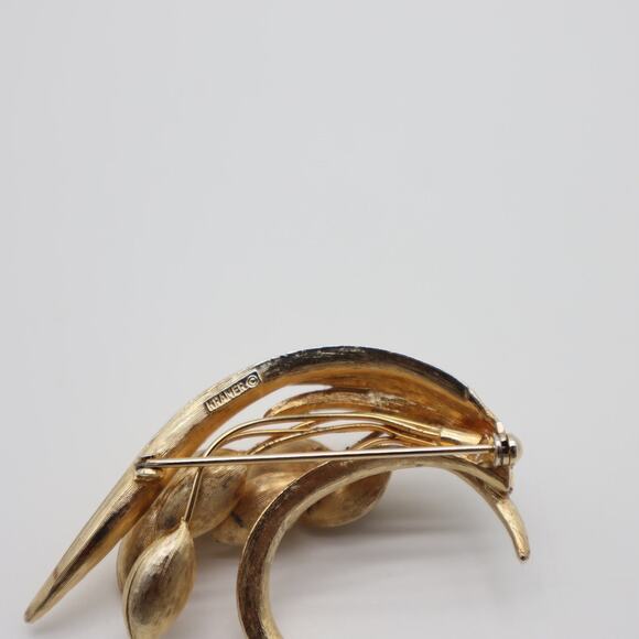 Vintage Kramer Tulip Bouquet Brooch - Picture 4 of 5